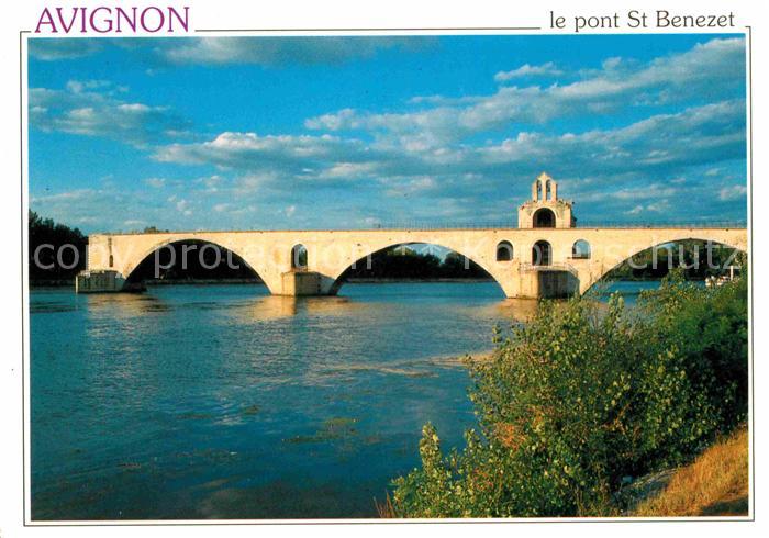 Avignon Vaucluse Pont St Benezet