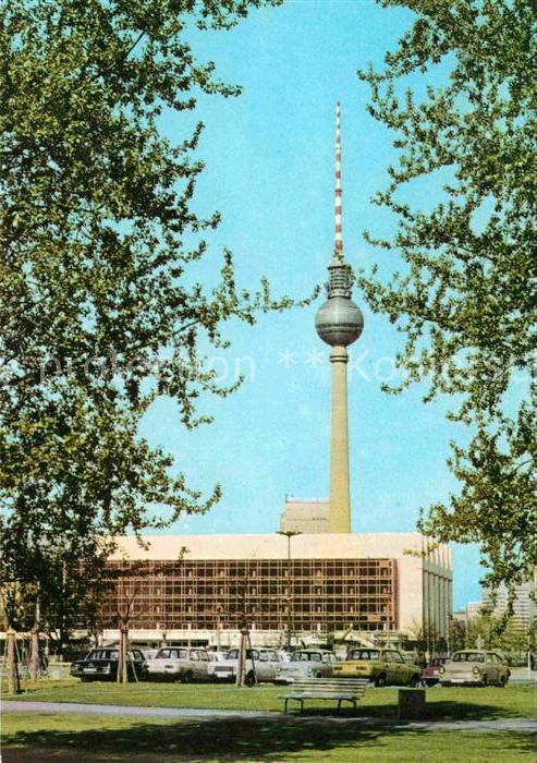 BERLIN CITY Palast der Republik Fernseh UKW Turm