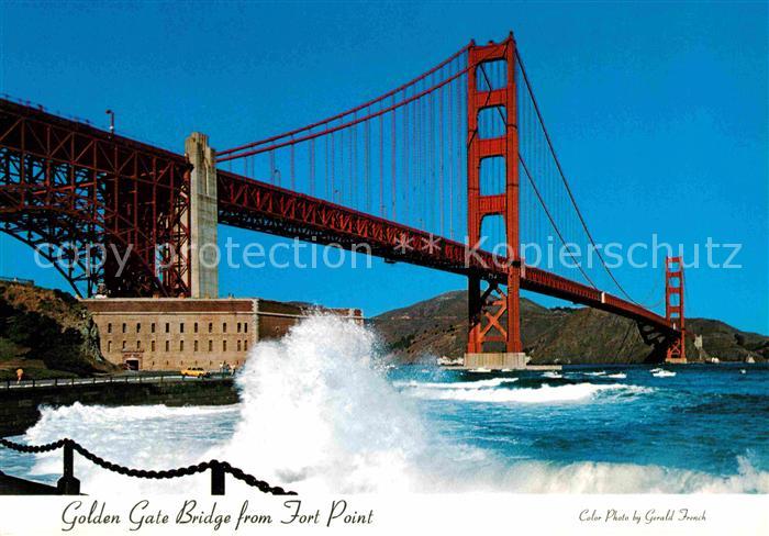 San Francisco California Golden Gate Bridge