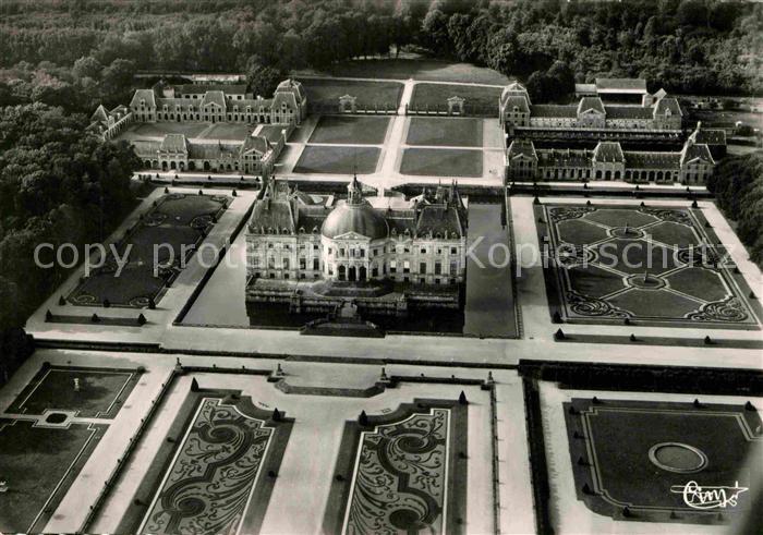 Maincy Vaux-le-Vicomte Fliegeraufnahme Chateau