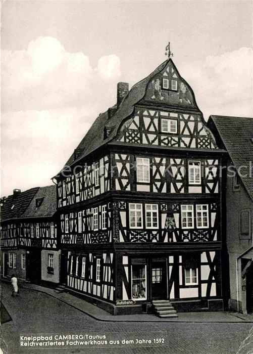 Camberg Bad Reichverziertes Fachwerkhaus