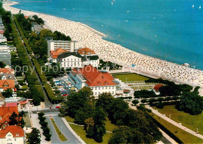 Travemuende Ostseebad Fliegeraufnahme