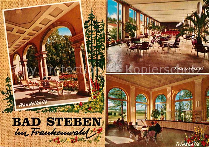 Bad Steben Wandelhalle Konzertsaal Trinkhalle