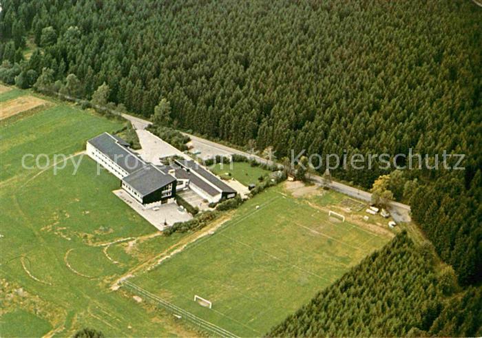 Holzminden Weser Fliegeraufnahme Jugendherberge Silberborn