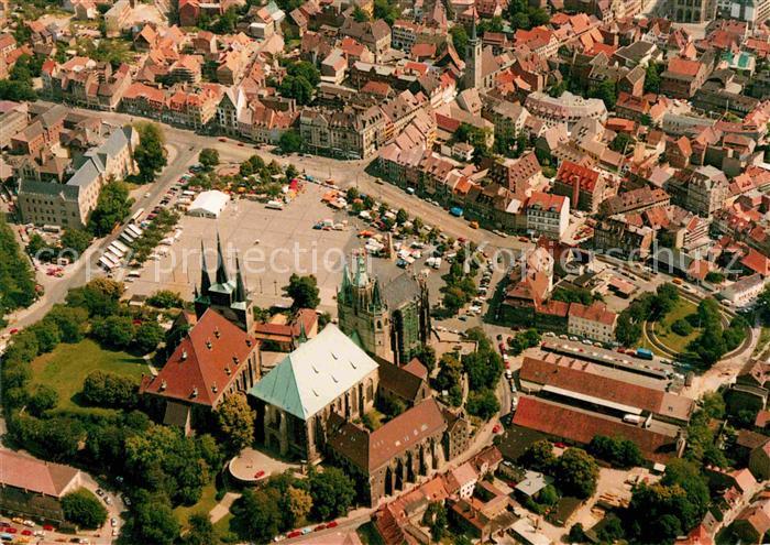 ERFURT  CITY Domplatz Mariendom Pfarrkirche St. Severi