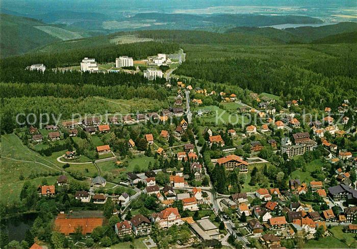 Hahnenklee-Bockswiese Harz Fliegeraufnahme