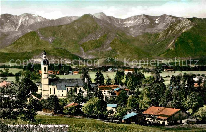 Elbach Miesbach Ortsansicht