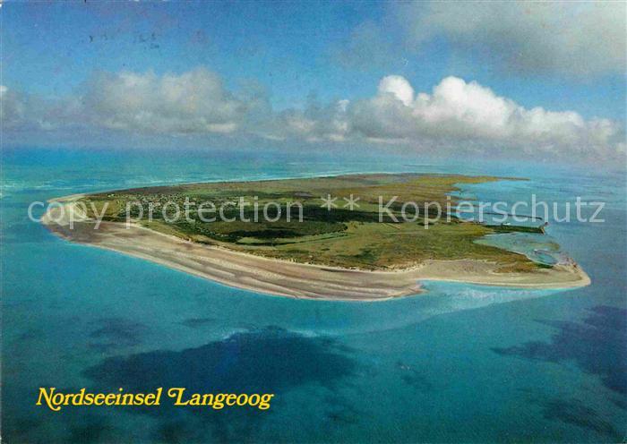 Langeoog Nordseebad Fliegeraufnahme
