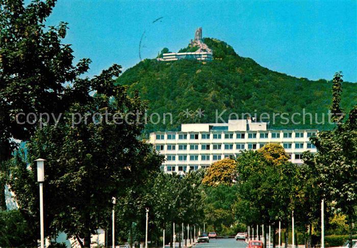 Bad Honnef Kurklinik Drachenfels mit Drachenfels