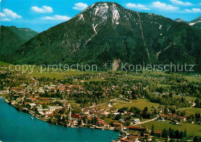 Rottach-Egern Fliegeraufnahme mit Wallberg