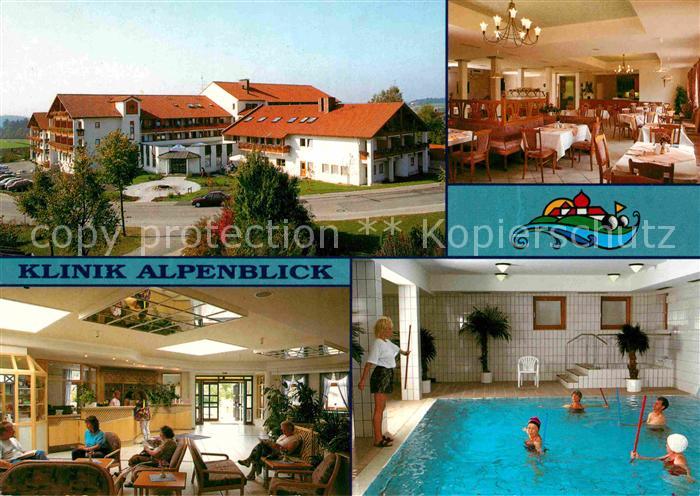 Bad Griesbach Rottal Klinik Alpenblick Gast und Aufenthaltsraum Hallenbad