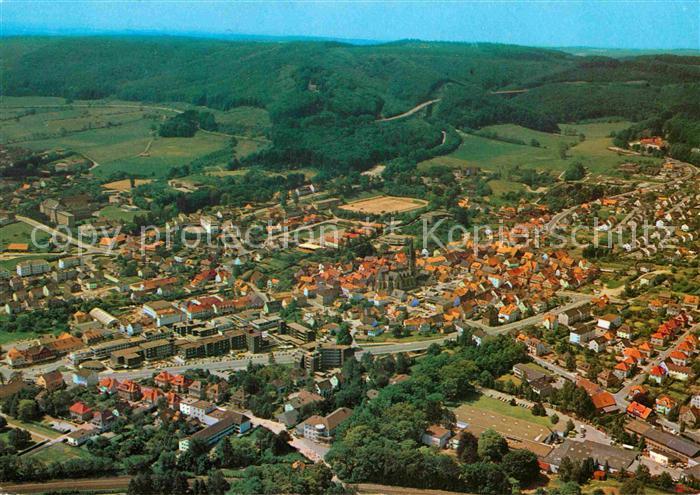 Bad Driburg im Eggegebirge Fliegeraufnahme