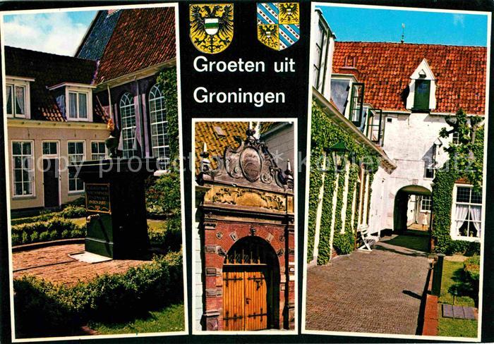 Groningen Altstadt Een van de vele Gasthuizen Het Pepergasthuis