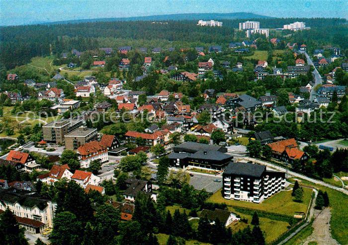 Hahnenklee-Bockswiese Harz Fliegeraufnahme