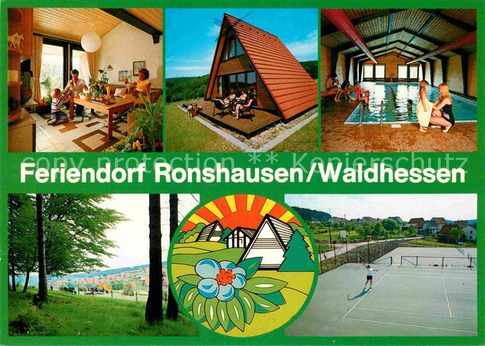Ronshausen Feriendorf Bungalows Hallenbad Tennisplatz