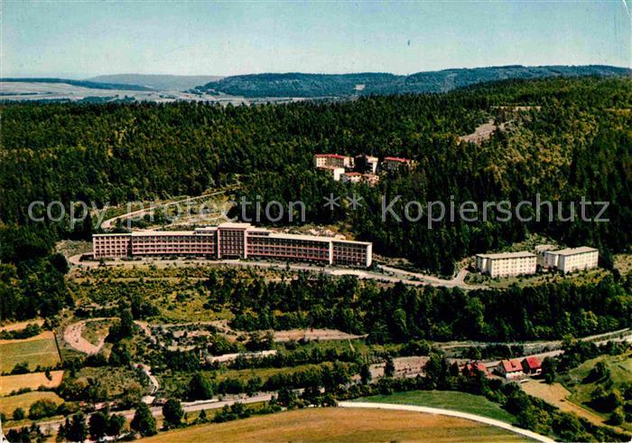 Schwabthal Sanatorium Lautergrund Fliegeraufnahme