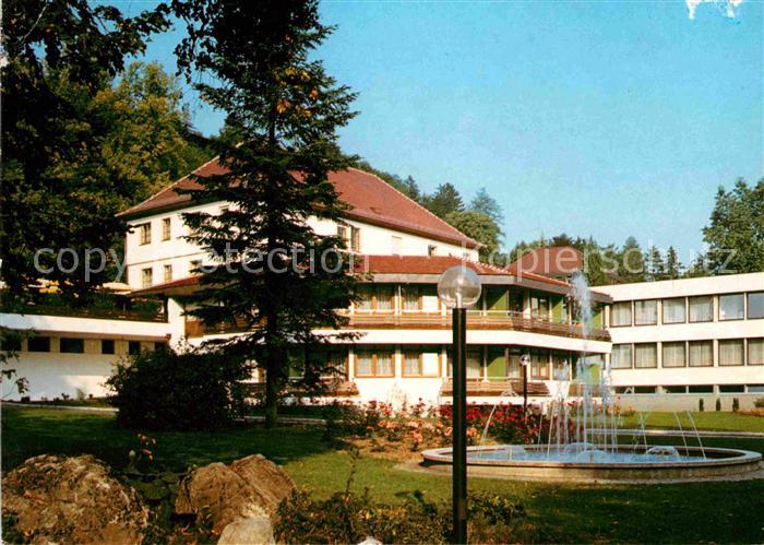 Biberach Riss Kneipp Sanatorium Jordanbad Haus St Hildegard Brunnen