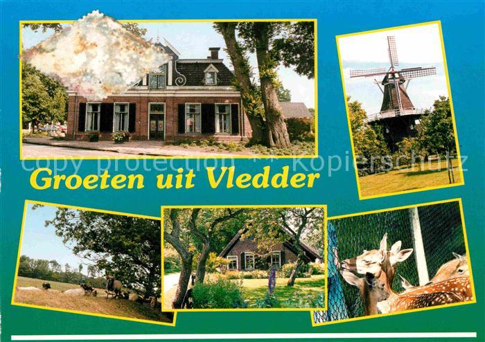 Vledder Gasthaus Muehle Panorama Wildgehege