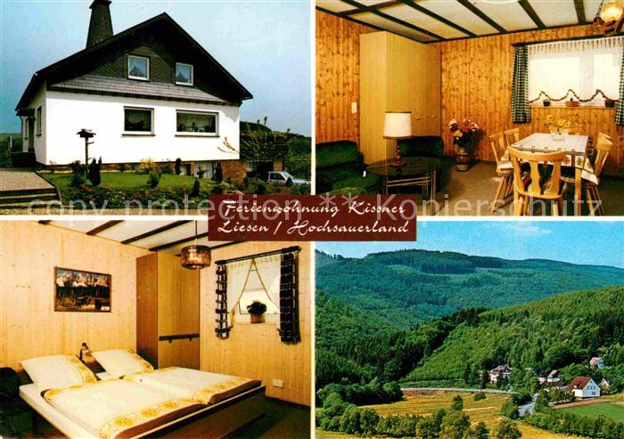 Liesen Ferienwohnung Kissner Gaststube Zimmer Panorama
