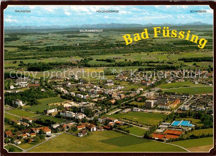 Bad Fuessing Thermal Heilquellen Fliegeraufnahme