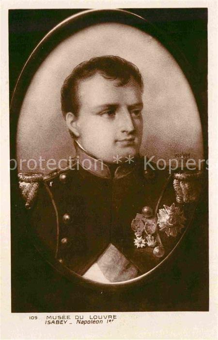Napoleon Bonaparte Künstler Isabey Musee du Louvre