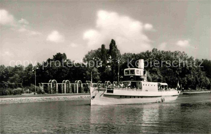 Dampfer Seitenrad Balatonrol