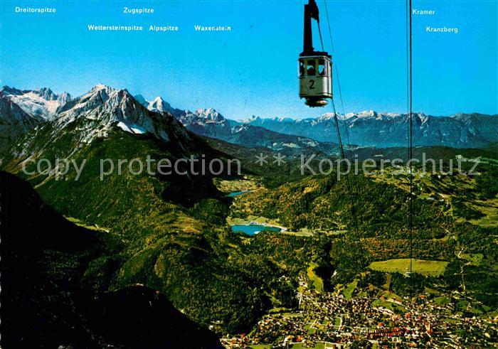 Seilbahn Karwendelbahn Mittenwald Lautersee Ferchensee
