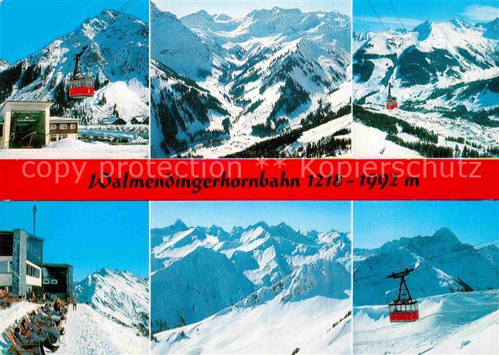 Seilbahn Walmendingerhorn Kleinwalsertal Mittelberg