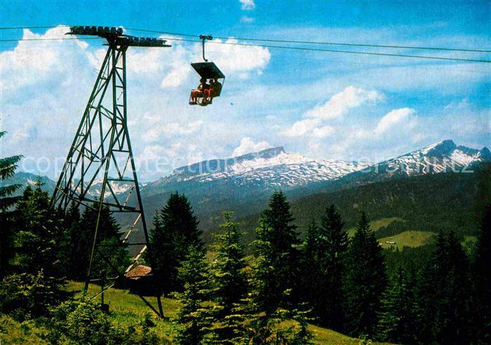 Sessellift Soellereck Oberstdorf Hoher Ifen