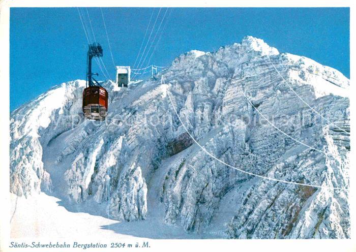 Seilbahn Säntis Bergstation