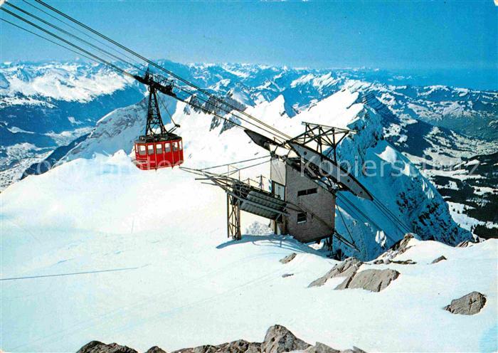 Seilbahn Säntis Tierwees Silberplatte Glarner- u