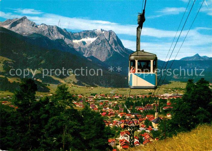 Seilbahn Wankbahn Garmisch-Partenkirchen Zugspitzgruppe