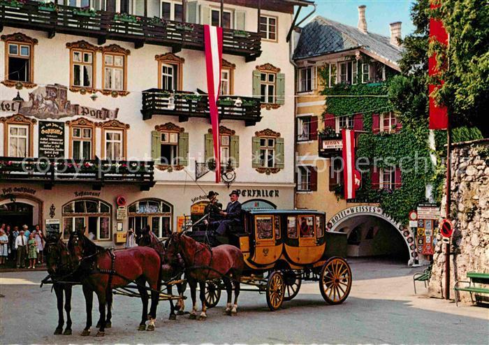 Postkutsche St. Wolfgang Hotel Post Marktplatz Hote