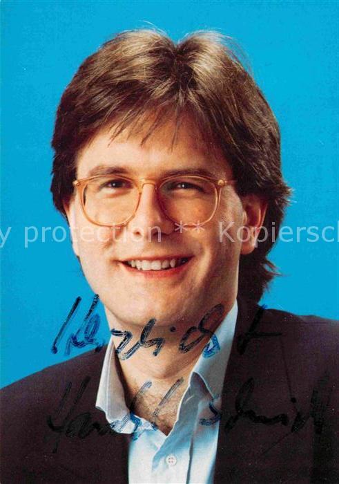 Rundfunk Harald Schmidt Autogramm Westdeutscher
