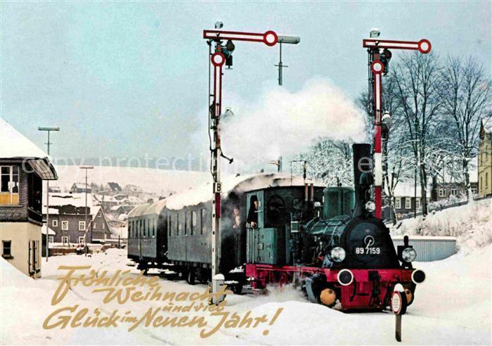 Lokomotive Tenderlokomotive 89-7159 Bhanhof Erndtebrueck