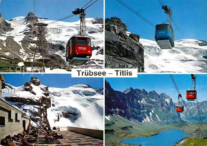 Seilbahn Trübsee Titlis Engelberg Restaurant Sta