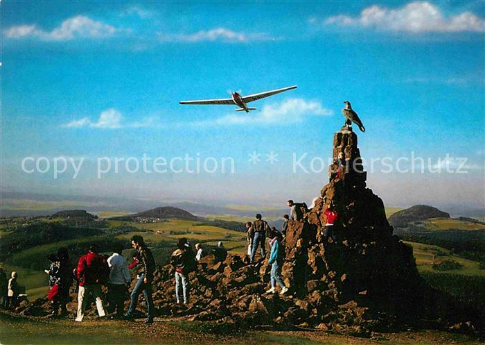 Segelflug Gliding Vol-Voile Vuolo-a-Vela Wasserkuppe Rhön Fliegerdenkmal