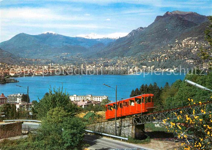 Zahnradbahn Lugano Funicolare Monte San Salvatore