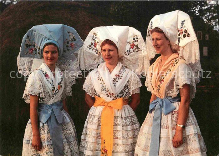 Trachten Niedersorben Festtracht Burg Spreewald
