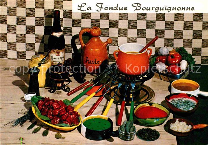 Lebensmittel Fondue Bourguignonne Rezept