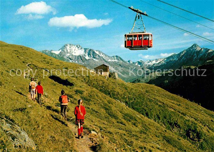 Seilbahn Pischa Flüela Wisshorn Schwarzhorn