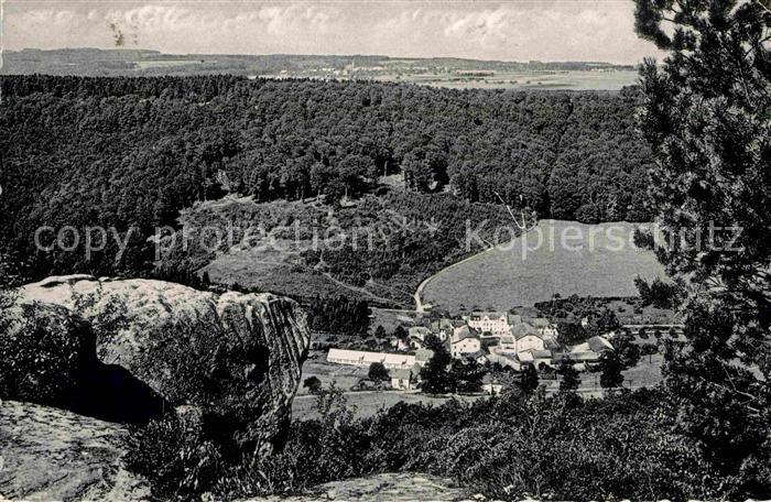 Echternach Petite Suisse Luxembourgeoise Panorama vu des Roitzbachschluef