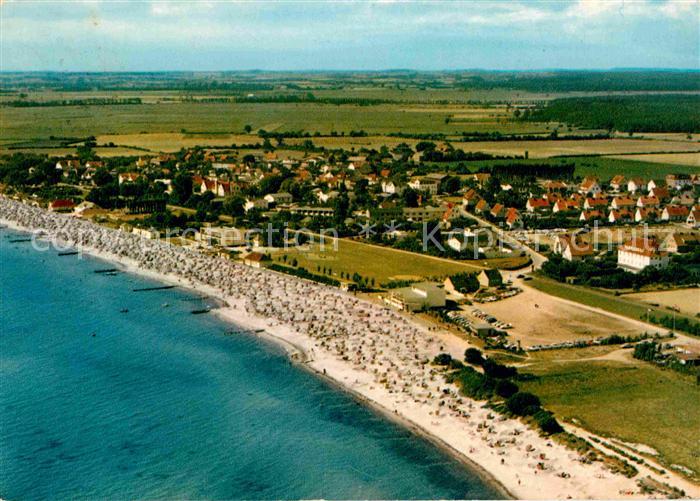 Kellenhusen Ostseebad Strand Fliegeraufnahme