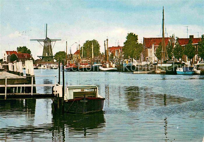 Zierikzee Haven Hafen Windmuehle