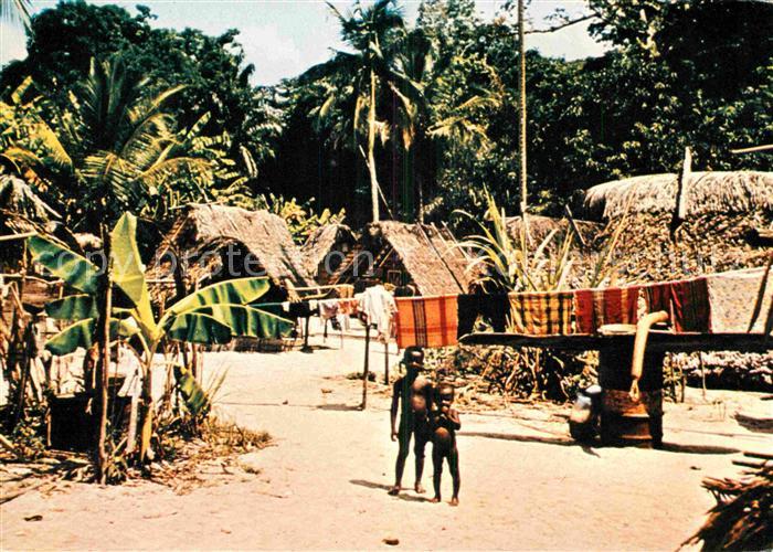 Suriname Village in wood district Walddorf Serie N no 2