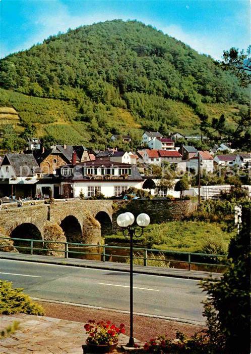 Rech Ahr Teilansicht Bruecke Ahrtal