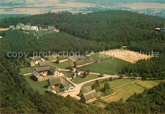Kommern Mechernich Rheinisches Freilichtmuseum Fliegeraufnahme