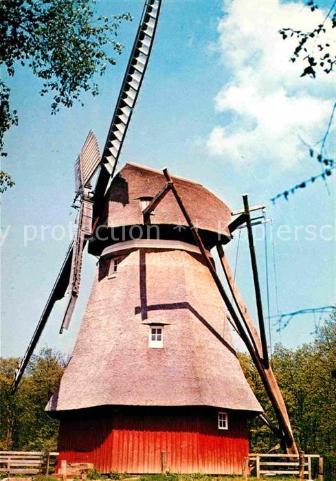 Kommern Mechernich Rheinisches Freilichtmuseum Windmuehle aus Cantrup 18. Jhdt.