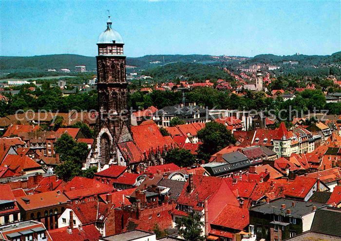 Goettingen Niedersachsen Blick auf St Jacobi Kirche Universitaetsstadt
