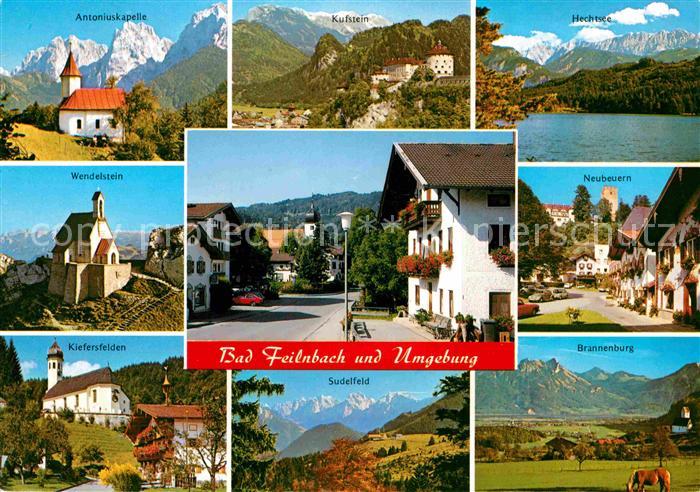 Bad Feilnbach Antoniuskapelle Kufstein Hechtsee Wendelstein Neubeuern Kiefersfel